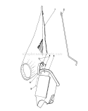 Bagging Kit Diagram and Parts List for 16585C 9000001-9999999 - 1989 Toro Lawn Mower