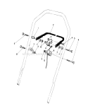 Control Assembly Diagram and Parts List for 16585C 9000001-9999999 - 1989 Toro Lawn Mower