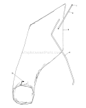 Giant Bagging Kit Diagram and Parts List for 16585C 9000001-9999999 - 1989 Toro Lawn Mower