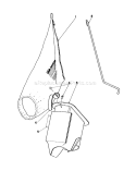 Bagging Kit No. 47-6510 Diagram and Parts List for 16585 5000001-5999999 - 1985 Toro Lawn Mower