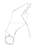 Giant Bagging Kit Diagram and Parts List for 16585 5000001-5999999 - 1985 Toro Lawn Mower