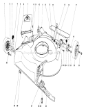 Housing Assembly Diagram and Parts List for 16585 8000001-8004251 - 1988 Toro Lawn Mower