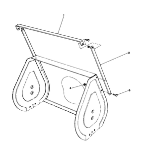 Drift Breaker Kit No. 37-7020 (Optional) Diagram and Parts List for 38052 6000001 - 6999999 Toro Snow Blower