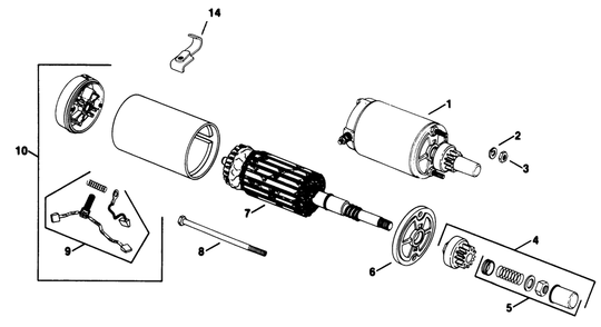 Electric Start-Dipstick-Kohler Engine Model No. Kt17qs Type No. 24324 (Continued) Diagram and Parts List for 30754 7000001 - 7999999 Toro Lawn Tractor