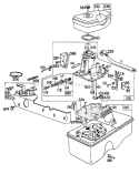 Carburetor Assembly Diagram and Parts List for 16655 7000001-7999999 - 1977 Toro Lawn Mower