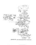 Engine Diagram and Parts List for 16655 7000001-7999999 - 1977 Toro Lawn Mower