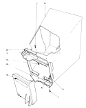 Part Location Diagram of 23-5100 Toro Support Bracket