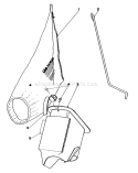 Bagging Kit Diagram and Parts List for 16770 4000001-4999999 - 1984 Toro Lawn Mower