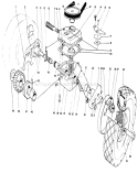 Gear Case Assembly Diagram and Parts List for 16770 4000001-4999999 - 1984 Toro Lawn Mower