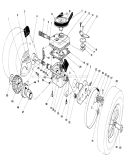 Gear Case Assembly Diagram and Parts List for 16775 0000001-0999999 - 1990 Toro Lawn Mower