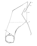 Giant Bagging Kit Diagram and Parts List for 16775 8000001-8022965 - 1988 Toro Lawn Mower