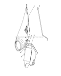 Bagging Kit Diagram and Parts List for 16775 8022966-8999999 - 1988 Toro Lawn Mower