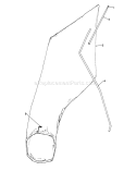 Giant Bagging Kit Diagram and Parts List for 16775 9000001-9999999 - 1989 Toro Lawn Mower