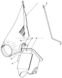 Bagging Kit Diagram and Parts List for 16776 0000001-0999999 - 1990 Toro Lawn Mower