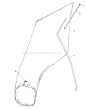 Giant Bagging Kit Diagram and Parts List for 16780 3000001-3999999 - 1983 Toro Lawn Mower