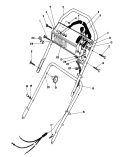 Part Location Diagram of 49-7770 Toro Decal-Instructions