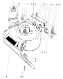 Housing Assembly Diagram and Parts List for 16780 4000001-4999999 - 1984 Toro Lawn Mower