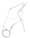 Giant Bagging Kit Diagram and Parts List for 16780 4000001-4999999 - 1984 Toro Lawn Mower