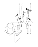 Brake Assembly Diagram and Parts List for 16785 0000001-0999999 - 1990 Toro Lawn Mower