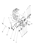 Governor Assembly Diagram and Parts List for 16785 0000001-0999999 - 1990 Toro Lawn Mower