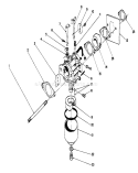 Carburetor Assembly Diagram and Parts List for 16785 1000001-1999999 - 1991 Toro Lawn Mower