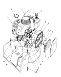 Engine Diagram and Parts List for 16785 1000001-1999999 - 1991 Toro Lawn Mower