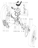 Gear Case Assembly Diagram and Parts List for 16785 5000001-5999999 - 1985 Toro Lawn Mower