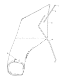 Giant Bagging Kit Diagram and Parts List for 16785 5000001-5999999 - 1985 Toro Lawn Mower