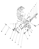 Governor Assembly Diagram and Parts List for 16785 5000001-5999999 - 1985 Toro Lawn Mower