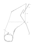 Giant Bagging Kit Diagram and Parts List for 16785 6000001-6999999 - 1986 Toro Lawn Mower