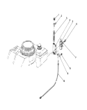 Brake Assembly Diagram and Parts List for 16785 6000001-6999999 - 1986 Toro Lawn Mower