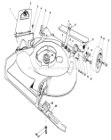 Housing Assembly Diagram and Parts List for 16785 7000001-7999999 - 1987 Toro Lawn Mower