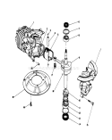 Crank Shaft Assembly Diagram and Parts List for 16785 8007012-8999999 - 1988 Toro Lawn Mower