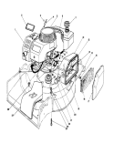 Engine Diagram and Parts List for 16785 8007012-8999999 - 1988 Toro Lawn Mower