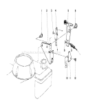 Brake Assembly Diagram and Parts List for 16785 9000001-9999999 - 1989 Toro Lawn Mower
