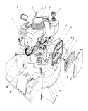 Engine Diagram and Parts List for 16785 9000001-9999999 - 1989 Toro Lawn Mower