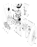 Gear Case Assembly Diagram and Parts List for 16785 9000001-9999999 - 1989 Toro Lawn Mower