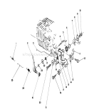 Governor Assembly Diagram and Parts List for 16785 9000001-9999999 - 1989 Toro Lawn Mower