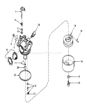 Carburetor Assembly Diagram and Parts List for 16793 8000001-8999999 - 1988 Toro Lawn Mower