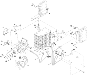 Part Location Diagram of 137-8088 Toro Nut-Hex
