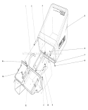 Grass Bag Diagram and Parts List for 16820 9000001-9999999 - 1979 Toro Lawn Mower