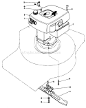 Engine Diagram and Parts List for 16870 0000001-0999999 - 1980 Toro Lawn Mower