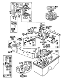 Page C Diagram and Parts List for 16870 0000001-0999999 - 1980 Toro Lawn Mower