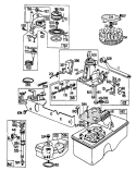 Engine Diagram and Parts List for 16860 1000001-1999999 - 1981 Toro Lawn Mower