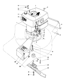 Page B Diagram and Parts List for 16870 2000001-2999999 - 1982 Toro Lawn Mower