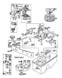 Page D Diagram and Parts List for 16870 2000001-2999999 - 1982 Toro Lawn Mower
