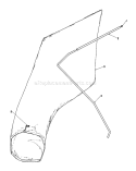 Giant Bag Diagram and Parts List for 16870 2000001-2999999 - 1982 Toro Lawn Mower