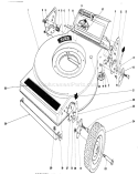 Mower Housing Diagram and Parts List for 16880 1000001-1999999 - 1981 Toro Lawn Mower
