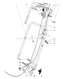 Page I Diagram and Parts List for 16880 1000001-1999999 - 1981 Toro Lawn Mower