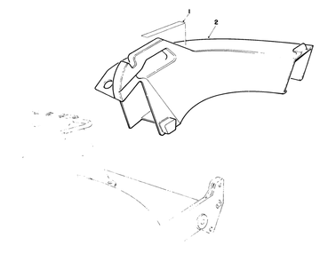 Side Discharge Chute Model No. 59168 (Optional) Diagram and Parts List for 20684 8000001 - 8999999 Toro Lawn Mower